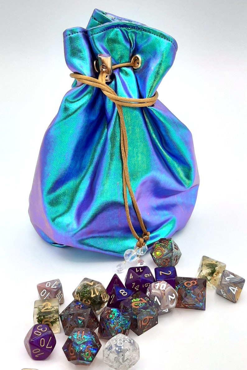 The Siren - Medium Bag With Pockets For Dice, Crystals, or jewelry