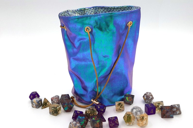 The Siren - Medium Bag With Pockets For Dice, Crystals, or jewelry