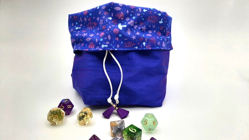 Amethyst Grove - Medium Bag For Dice, Crystals, or Jewelry