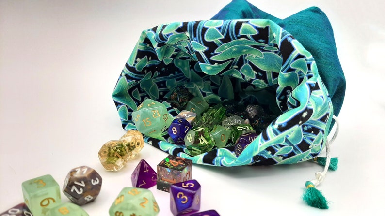 Luminescent Grove - Medium Bag For Dice, Crystals, or Jewelry