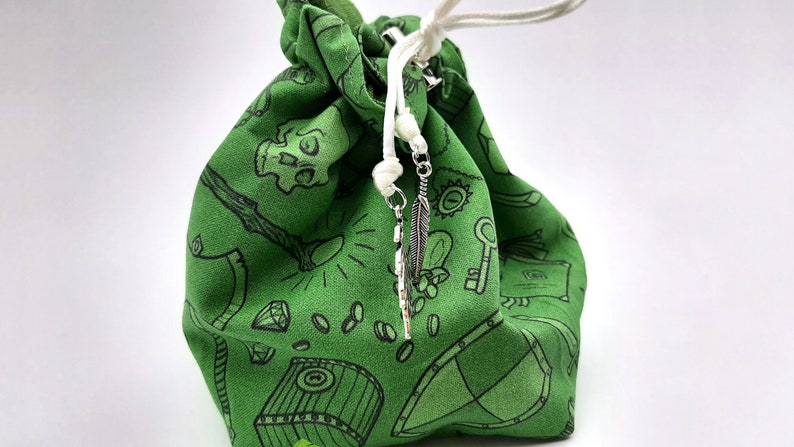 Adventurer's Pouch - Small Bag For Dice, Crystals, or Jewelry