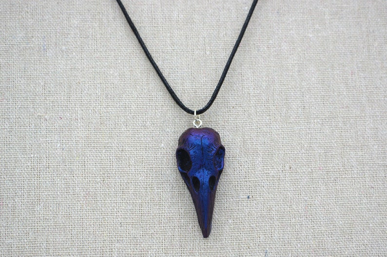 Raven Skull Pendants