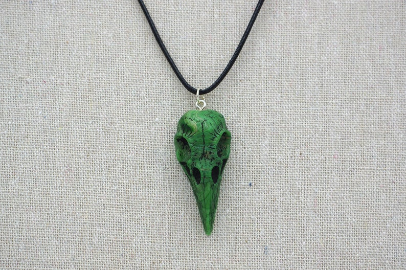 Raven Skull Pendants