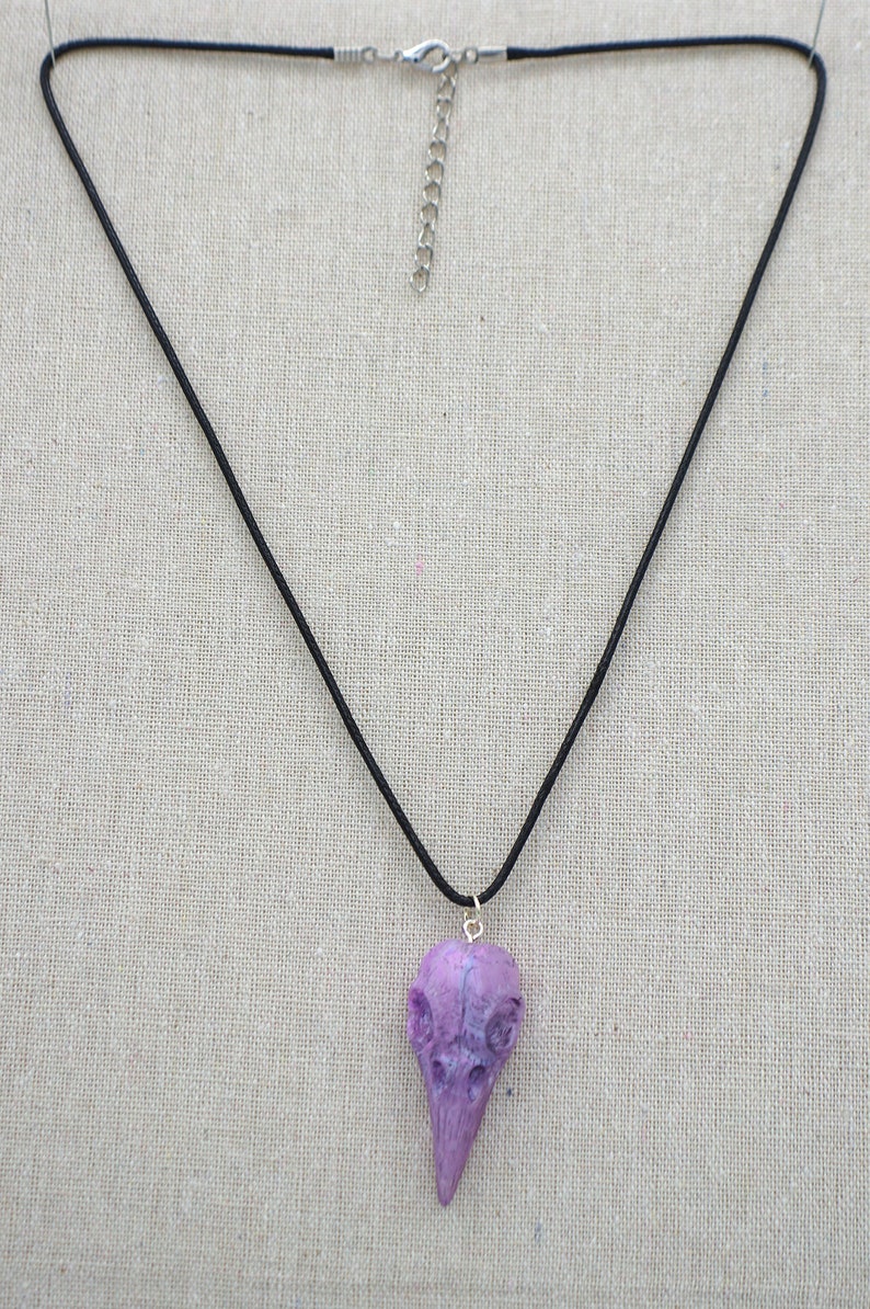 Raven Skull Pendants