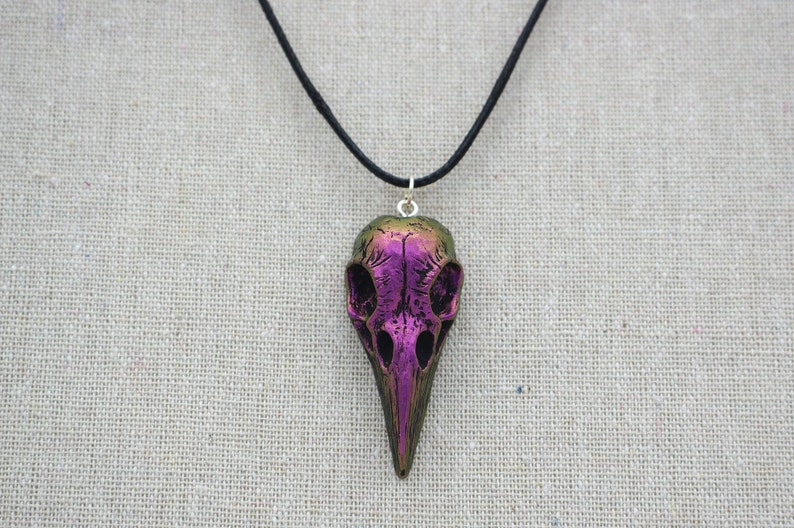 Raven Skull Pendants